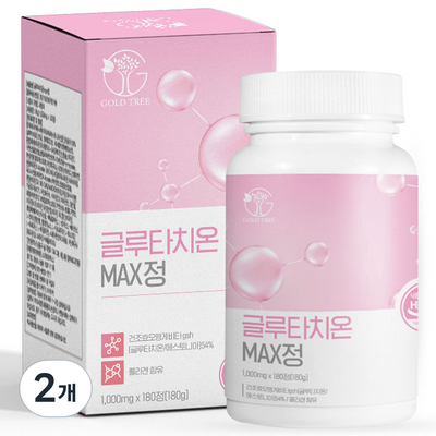 골드트리 글루타치온 효과좋은 1000mg x 180정 HACCP, 2개