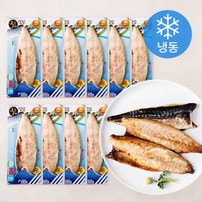 삼선구운고등어 (냉동), 120g, 10팩