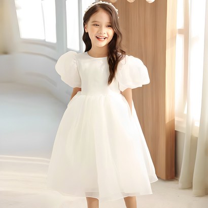 노블엔젤 여아용 볼륨 드레스