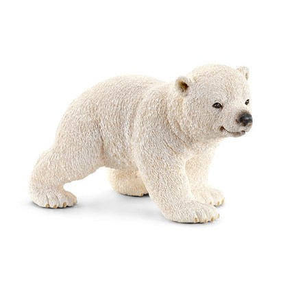 [슐라이히] 걷고 있는 새끼 북극곰 S14708
