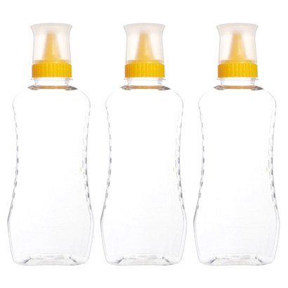 병도매닷컴 프리미엄 마개 꿀 페트 600g, 600ml, 3개