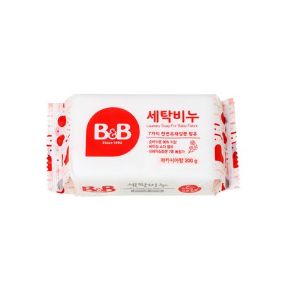 비앤비 유아의류용 세탁비누 아카시아