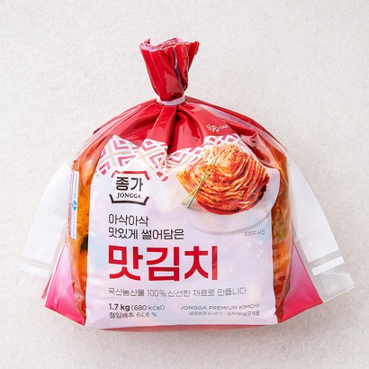 종가 맛김치  1 1개 리뷰후기