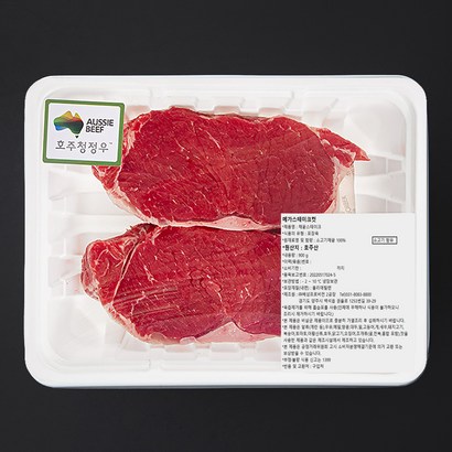 호주산 채끝 메가 스테이크용 (냉장), 900g, 1개