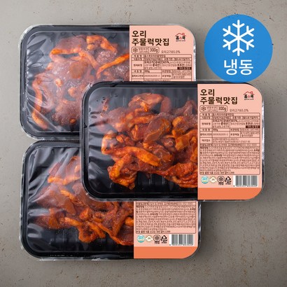 홈스쿡 오리 주물럭맛집