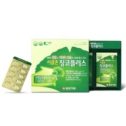 일양약품 서클존 징코플러스 4개월분