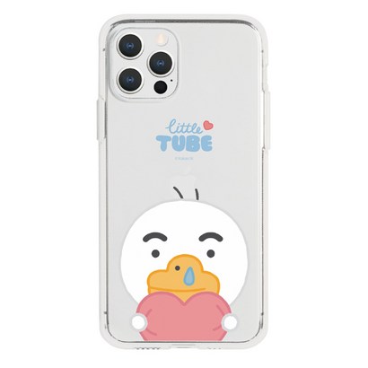 카카오프렌즈 리틀프렌즈 하트베이비 투명젤리 휴대폰 케이스