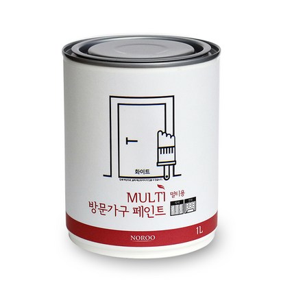 하우홈 노루 방문가구용 수성페인트 화이트