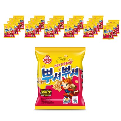 [오뚜기] 뿌셔뿌셔 떡볶이 24개입 1박스