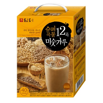 담터 슈퍼 곡물 12곡 미숫가루 - 미숫가루 리뷰후기