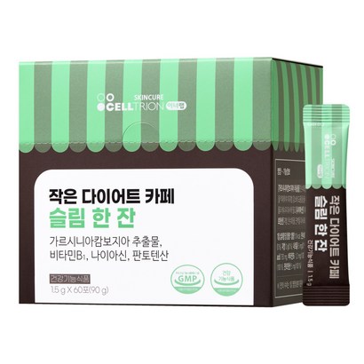 셀트리온 이너랩 작은 다이어트 카페 슬림 한 잔 60p, 1개, 90g