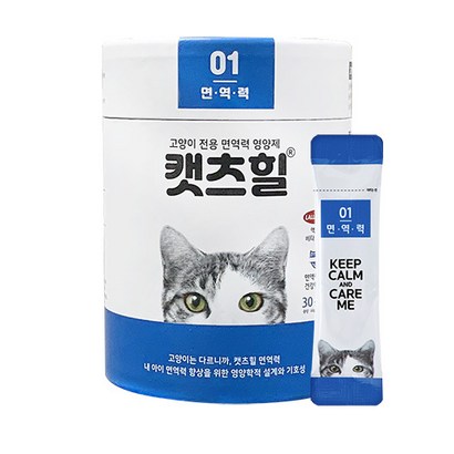 캣츠힐 고양이 전용 영양제, 30개, 면역력 강화, 락토페린