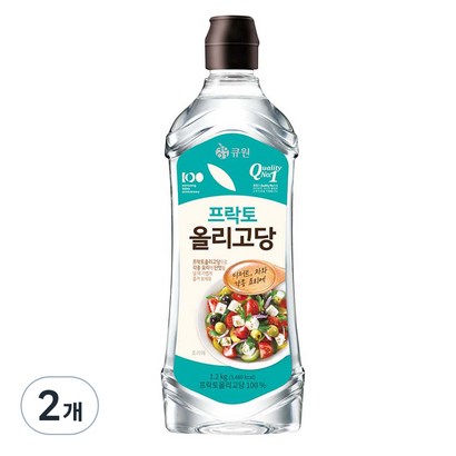 큐원 올리고당, 1.2kg, 2개