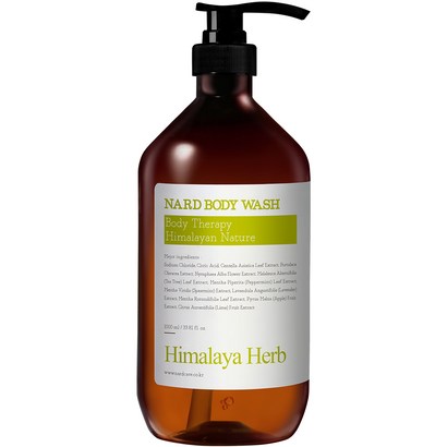 부케가르니 나드 바디워시 레몬민트, 1000ml, 1개