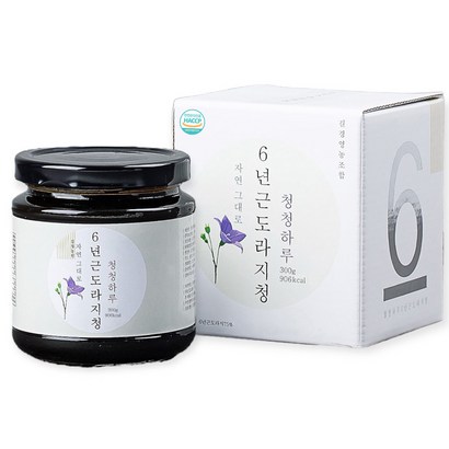 청청하루 6년근 도라지청, 300g, 1개