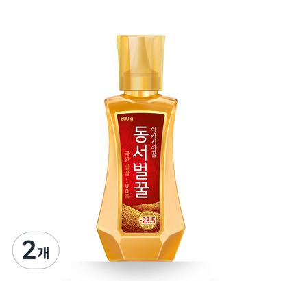 동서 아카시아꿀, 600g, 2개