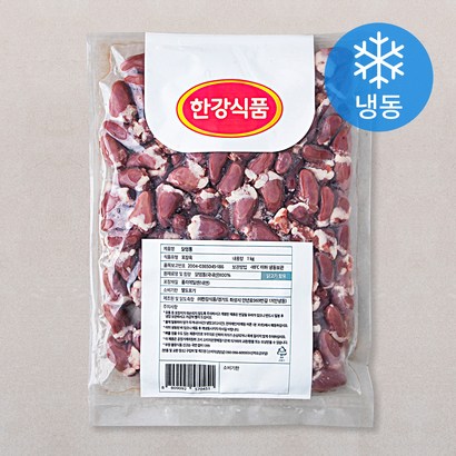 한강식품 닭염통 (냉동), 1kg, 1개