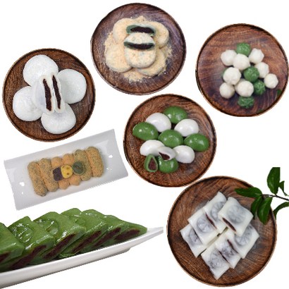 [셀브] 절편/바람떡/꿀떡/찹쌀떡/콩쑥개떡/두텁떡 떡모음