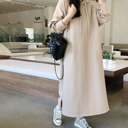 걸스데일리나그랑 후드 원피스 리뷰후기