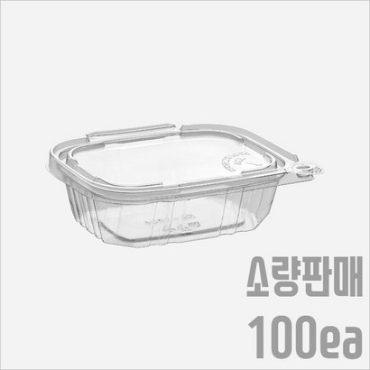 서비스용기 S-T12oz ET 일체형 사각용기 100개입