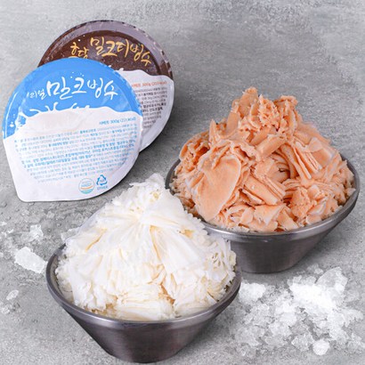 카페57 리얼밀크 흑당 눈꽃빙수 블럭 1박스 12개
