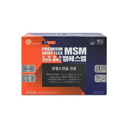 프리미엄 조인트 플렉스 MSM 1 520mg 180정(관절건강), 2개, 90정, 90정
