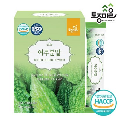 HACC인증 국산 여주분말 30스틱