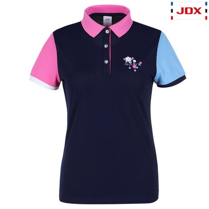 [JDX] 여성 소매 컬러블럭 반팔티셔츠 리뷰후기