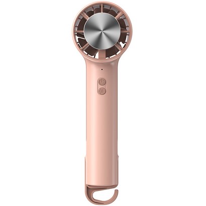 루이스 휴대용 냉각 반도체 선풍기 무소음 선풍기 에어컨 손 선풍기, 핑크