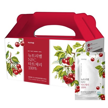 [뉴트리벨] 뉴트리벨 NFC 착즙 타트체리 쥬스 몽모랑시타트체리  원액 주스 리뷰후기