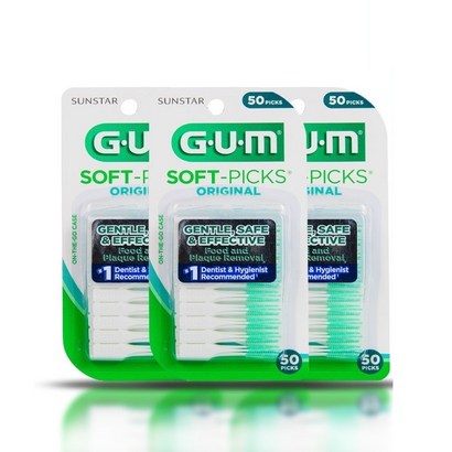 GUM 검 실리콘 치간칫솔 코스트코 오리지날 소프트픽 50개입  50개 3개 리뷰후기