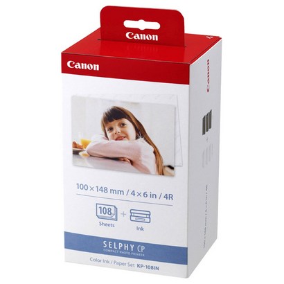 캐논 셀피 인화지 일반용지  KP-108IN  잉크 리뷰후기