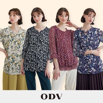 [쇼핑엔티] *55특가* 21ODV 오디브 시그니처 블라우스 4종 리뷰후기