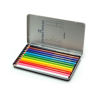 문화 12색 색연필