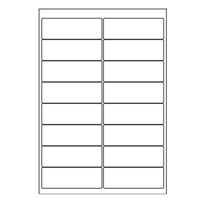 오피스라벨 A4 라벨지 16칸 100매 흰색 주소용라벨 우편발송라벨 D라벨 폼텍 규격 라벨용지 라벨지