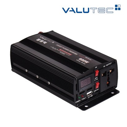 벨류텍 고효율 유사정현파 12V/24V VI-600W 인버터