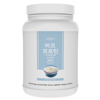 버프 프로틴 아이솔레이트 WPI  유청 단백질 파우더 헬스 보충제 파우더 요거트 맛 - WPI 분리유청 리뷰후기