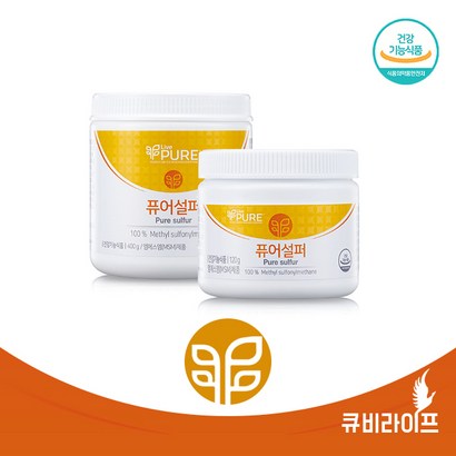 리브퓨어 퓨어설퍼 6개월분 순도 99 미국MSM 관절영양제 리뷰후기