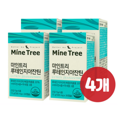 [마인트리] 루테인지아잔틴 4박스