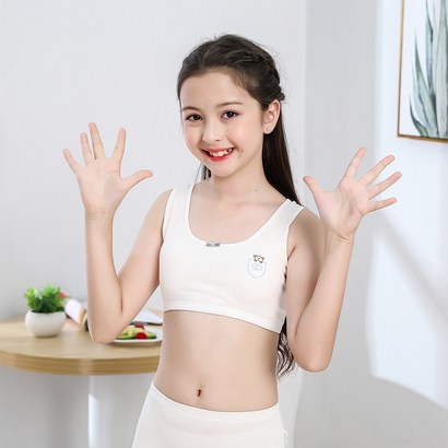 [또온나] 1단계 브라 초등학생 여아 면속옷 성장기 편한 CW햇살