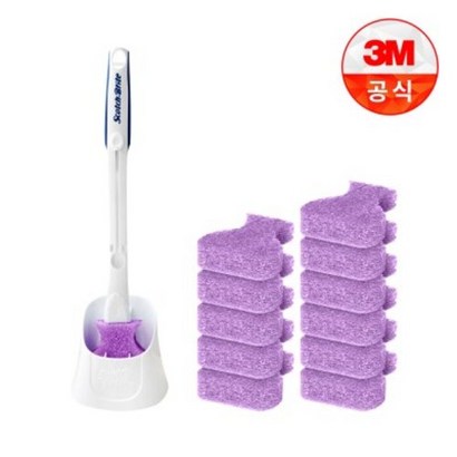 [3M]크린스틱 베이킹소다 변기청소 핸들캐디리필12입 리뷰후기
