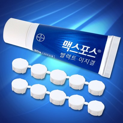 [바이엘] 맥스포스셀렉트겔20g+원터치먹이통20개, 1개, 20g