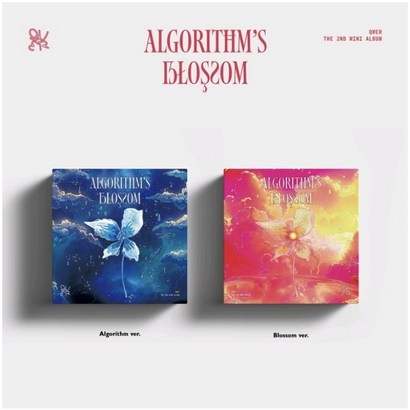 큐더블유이알 QWER - 미니 2집 Algorithm's Blossom 내일은 맑음 2종세트