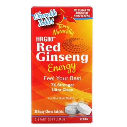Terry Naturay Red insen Enery 테리내츄럴리 레드긴셍 에너지 홍삼 츄어블 30정