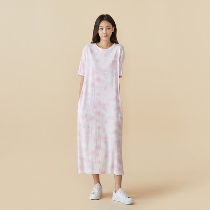 [JAJU/자주] 타이다이 반팔 원피스 리뷰후기