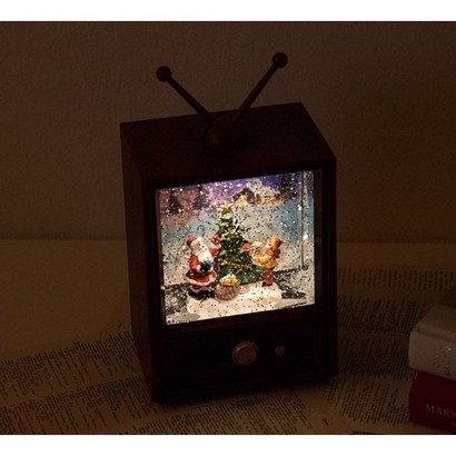 크리스마스 새해 선물 TV 워터볼 오르골 리뷰후기