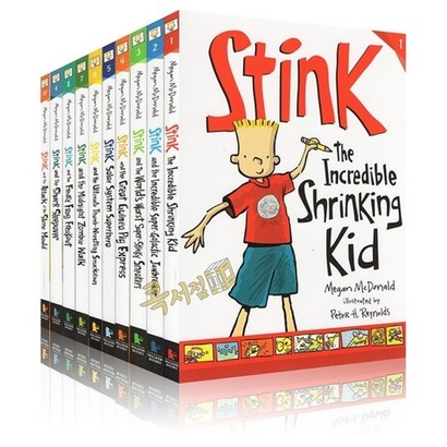 [콕서점] 스팅크 10권 주디무디 동생 Stink 영어원서 음원제공