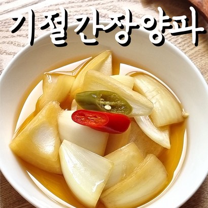 기절간장 양파장아찌 국산 양파 반찬  1개 - 장아찌 리뷰후기