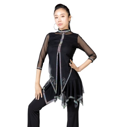 스탭랄라 여성댄스복 라틴댄스복 S15_라인차이나셋트