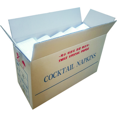 [스마일제지] 칵테일냅킨 무지  / 2500매 7000매